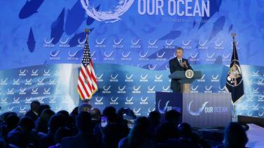 Barack Obama advierte que 'pedimos demasiado al océano'