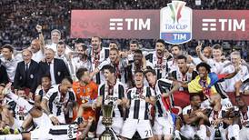 Juventus gana en la prórroga la Copa de Italia
