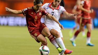 Costa Rica iguala a uno ante España con la portera Dinnia Díaz como figura
