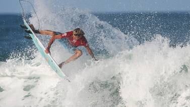  Anthony Fillingim se dejó la primera fecha del Circuito Nacional de Surf en playa Cocles