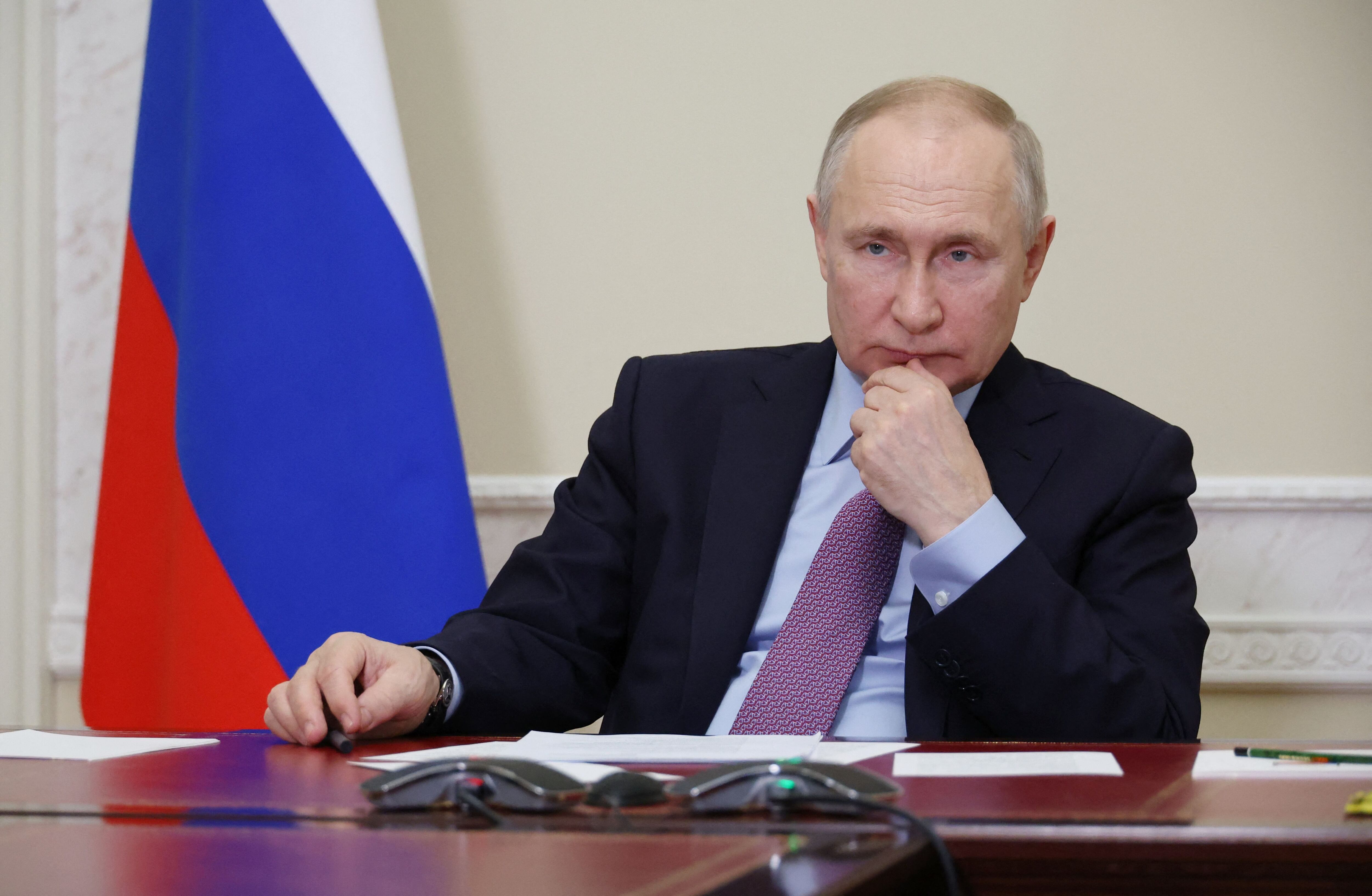 El presidente de Rusia, Vladimir Putin,mantiene el silencio tras la importante baja de soldados que tuvo en Ucrania.