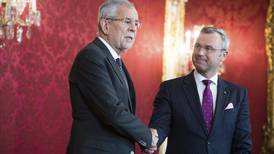 Ministros de extrema derecha están listos para abandonar el gobierno de Austria