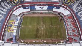 México pierde sede de partido de NFL por pésimo estado de la cancha del Estadio Azteca
