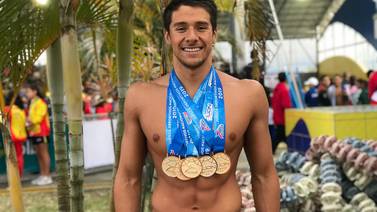 Nadador tico, de romper récords en Juegos Nacionales a competir en Mundial y Panamericanos