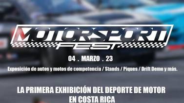 Motor Sport Fest tendrá su primera edición el próximo sábado