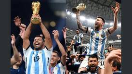 Messi se enojó con el Kun Agüero en la celebración del Mundial