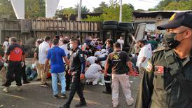 México confirma 95 guatemaltecos heridos en mortal accidente