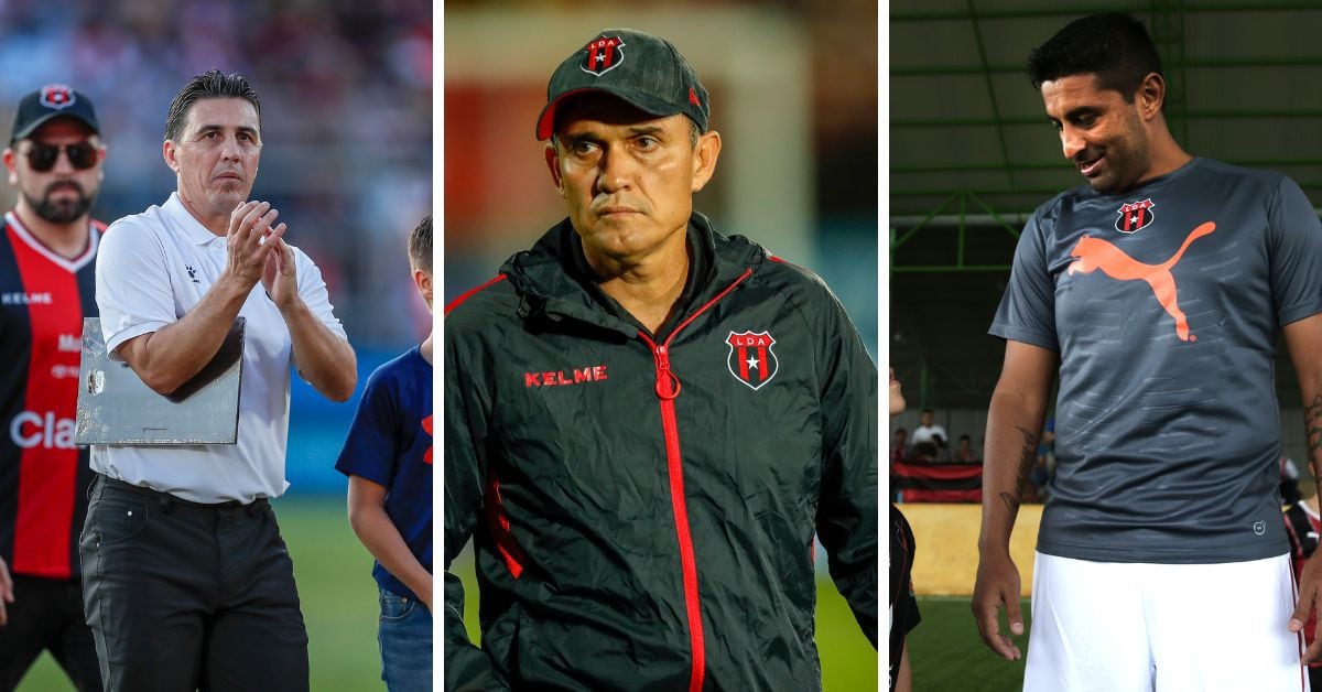 Pablo Izaguirre, Luis Diego Arnáez y Carlos Hernández dan las características que debe tener el nuevo entrenador de Alajuelense.