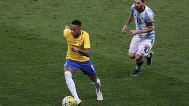 Neymar le gana el duelo a Lionel Messi con goleada de Brasil a Argentina 