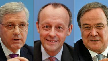 CDU elige el sábado nuevo presidente, un posible sucesor de la canciller Merkel