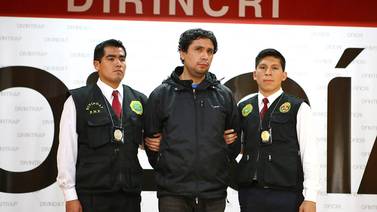 Policía atrapa en Perú a  pedófilo con vasto récord    