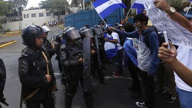 Al menos seis estudiantes heridos en nuevo choque en Nicaragua
