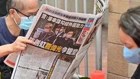 Periódico prodemocrático de Hong Kong Apple Daily decidirá el viernes si cierra