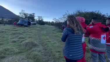 Turista española fue la primera rescatada en nuestro país por medio de helicóptero con grúa