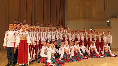 El folclor del Rusia arribó a San José con el centenario Coro  Pyatnitsky 