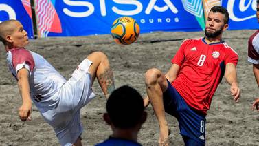 A pesar de sus golazos la Selección de fútbol playa de Costa Rica se quedó con las manos vacías