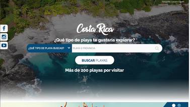 Ticos lanzan buscador de playas para Costa Rica